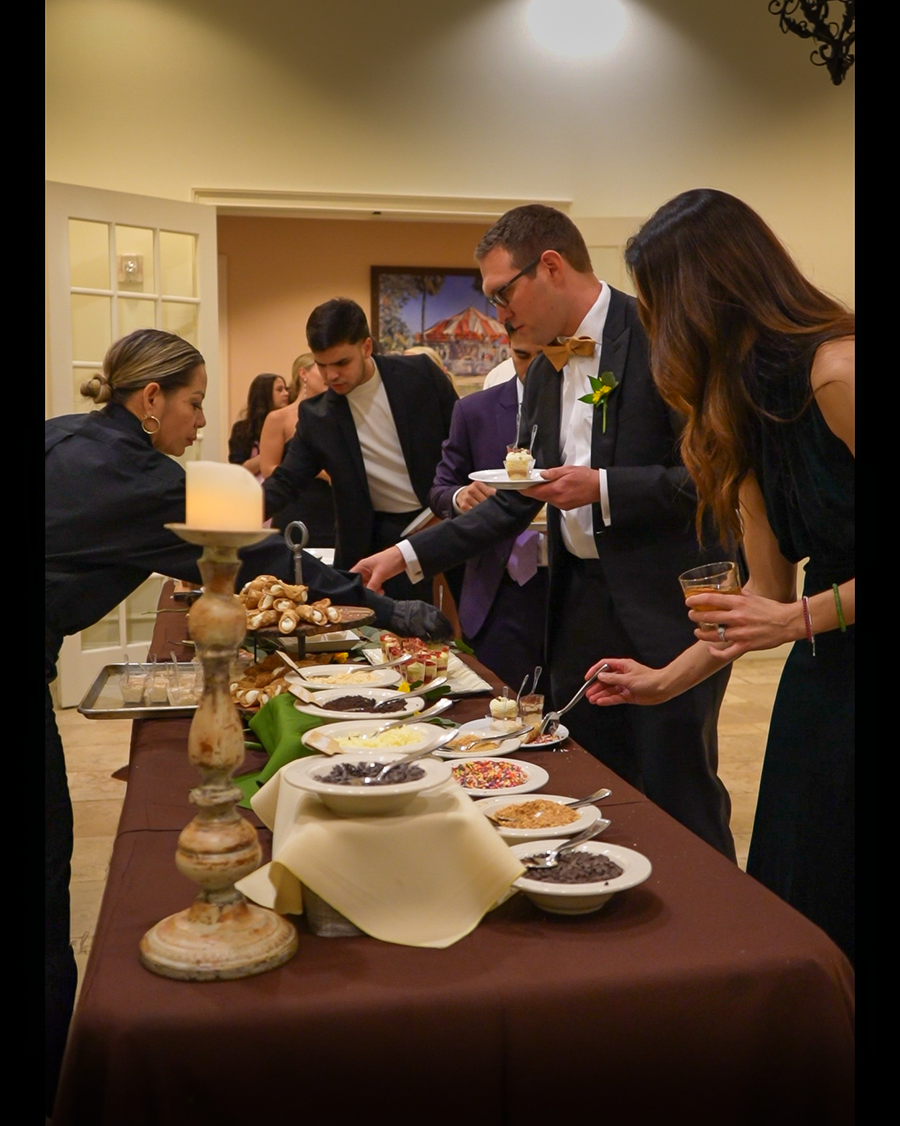 Dessert station